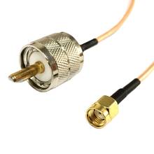 New RP-SMA Male Plug Female Pin Switch UHF Male  Cable RG316 Wholesale Fast Ship 15CM 6" Adapte For Ham Radio 2024 - buy cheap