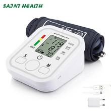 Monitor digital de pressão sanguínea, dispositivo automático de medição de batimentos cardíacos e pulso, com tela lcd 2024 - compre barato