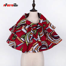 2021 New Africa Women Shawl Bazin Riche Dashiki Shawl African Print Tops Shirt Plus Women Shawl Clothes Accessory wyb257 2024 - buy cheap