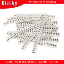 33valuesX 20pcs=660pcs 0603 0805 1206 Resistor Kit Assorted 1R to 1M ohm 1% SMD Sample Kit DIY 3.3R 5.1R 10R 47R 62R 82R 1K 10K 2024 - buy cheap