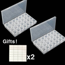 28/56 Grids Crystal Beads Storage Box Diamond Painting Kits Nail Art Rhinestone Toole Beads Storage Box Case Organizer Holder 2024 - buy cheap
