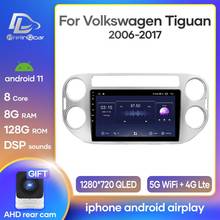 Rádio do carro android 10 receptor estéreo para volkswagen tiguan 2006 2007 2008-2016 navegação multimídia player de vídeo gps nenhum 2 din 2024 - compre barato