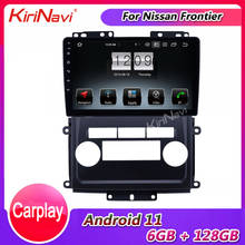 KiriNavi 9" Touch Screen Android 11  Car Radio Automotivo For Nissan Frontier Xterra Car Dvd Multimedia Player 4G GPS 2009-2012 2024 - buy cheap