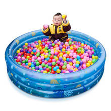 Piscina inflable para bebés, piscina portátil para exteriores, bañera para niños pequeños, juegos, juguetes, piscina de bolas 2024 - compra barato