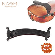 Naomi violino 1/4 com encosto ajustável, peça e acessório de revestimento de plástico para 1/2 1/4 violino 2024 - compre barato