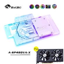 Bykski A-SP48OVA-X,GPU Water Block For Sapphire RX470 RX480 8G D5 OC Oversea Version Graphics Card,VGA Block,GPU Cooler 2024 - buy cheap