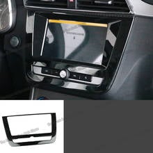 carbon fiber for Mg Zs car gps navigation screen Frame 2018 2019 2017 trims decoration abs interior accessories auto styling 2024 - buy cheap