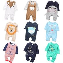 Infant Clothing Baby Boys Clothes Autumn Winter Newborn Baby Rompers For Baby Girls Jumpsuit Christmas Baby Costume 0-2 Year 2024 - buy cheap