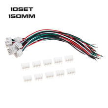 10 Set Mini JST XH 2.54mm 4 Pin Connector Plug With 24AWG 1007 Wires 150mm Length Electricity Wire Cable Pin Connectors Kit 2024 - buy cheap