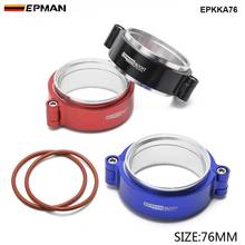 Epman  Exhaust V-band Clamp w Flange System Assembly Anodized  Clamp For 3" OD Exhaust Downpipe Turbo Dump Pipe EPKKA76 2024 - buy cheap