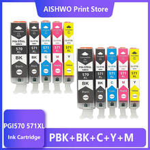 10PK Compatible For Canon 570XL PGI-570 ink cartridge PGI570 CLI571 PGI570XL PIXMA MG5750 MG5751 MG5752 MG5753 MG6850 printer 2024 - buy cheap