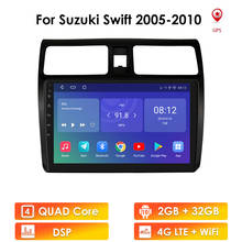 OSSURET Android 10 Multimedia Player for Suzuki Swift Carplay 2003-2005 2006 2007 2008-2010 Car Radio GPS Navigation 2 Din 2024 - buy cheap