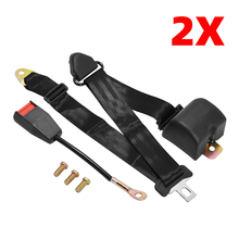 3 Point Retractable AUTO Car Truck Bus Universal Black Van Auto-locking Seat Lap Adjustable Belt Auto Car Safety Accessories 2024 - buy cheap