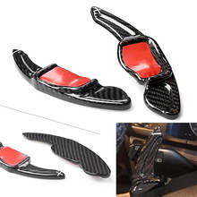 Carbon Fiber Car Steering Wheel Paddle Shift Extension 2Pcs For VW Volkswagen Golf MK5 MK6 GTI R20 R32 R36 CC Scirocco 2024 - buy cheap
