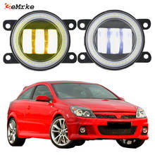 2 led olho de anjo drl para opel, astra g h opc vxr hsv vauxhall holden 2006-2011, luzes led de neblina, lentes luz diurna 2024 - compre barato