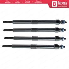 Bross BGP69-1 4 Pieces Heater Glow Plug 12 Volt for Perkins 2666A016 1103 1104 1106 Made in Turkey, Fast Shipment, Top Store 2024 - buy cheap