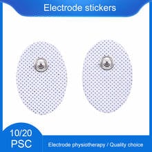 10/20pcsSelf Adhesive Electrical Muscle Stimulator Gel Electrode Pads for Tens Acupuncture Therapy Body Machine Massager Sticker 2024 - buy cheap