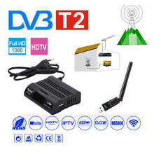 Receptor de televisión Digital HD-99 T2, decodificador con Cable 1080P, sintonizador Dvb-t2, Dvb-t2 de TV Satelital, Youtube, IPTV 2024 - compra barato
