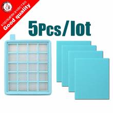 5 peças/filtro lotmesh filtro hepa filtro fibra respiratória para aspirador de pó philips fc8470 fc8471 fc8472 fc8473 fc8474 fc8476 fc8477 2024 - compre barato