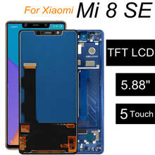 Tft lcd para xiaomi mi8 se mi 8 se conjunto de digitalizador de tela de toque lcd de substituição para telefone xiaomi mi8se lcd 5.88" 2024 - compre barato