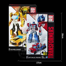 Figuras de acción de coche Autobot transformable, modelo de juguetes de modelo de coche, Cybertron Commander Optimus Prime Bumblebee, para niños 2024 - compra barato