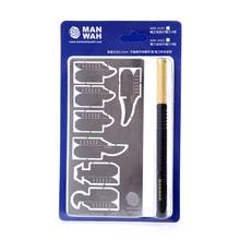 WANWAH MW-4102 Photo-Etched Saw Set Type B w/Saw Handle (Saw Blade Thickness: 0.1mm) 2024 - buy cheap