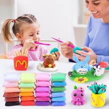 500g/Bag Clay Super Light Soft Modeling Clay Plasticine DIY Children Toys Learning Educational Kids Toy 2024 - buy cheap