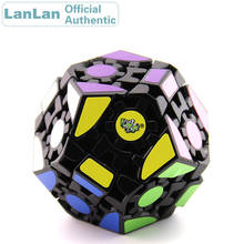 LanLan Gear Megaminxeds-cubo mágico dodecaedro profesional Neo Speed, rompecabezas antiestrés, juguetes educativos para niños 2024 - compra barato