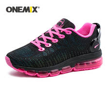 ONEMIX-Zapatillas de correr para hombre y mujer, calzado deportivo con amortiguación de malla transpirable, para correr al aire libre y caminar 2024 - compra barato