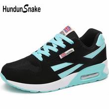 Hundunsnake-Zapatillas deportivas transpirables para mujer, zapatos deportivos para correr, tenis de verano, B-048 de tren negro 2024 - compra barato