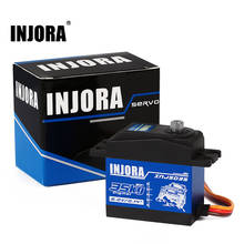 INJORA INJS025 RC Car 25KG 35KG Metal Gear Large Torque Digital Servo for RC Car Crawler SCX10 TRX4 RC Car Truck Robot Parts 2024 - купить недорого