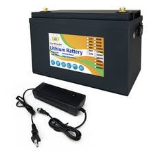 LiFePO4-Batería de fosfato de hierro y litio para carro de Golf, dispositivo de almacenamiento de energía Solar con Bluetooth incorporado, 24V, 100Ah, 120Ah, 160Ah, 200Ah 2024 - compra barato