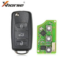 Универсальный дистанционный ключ Xhorse XKB510EN, тип B5, 3 кнопки для VVDI VVDI2 Key Tool 5 шт./лот 2024 - купить недорого