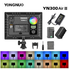 YONGNUO YN300AIR II RGB LED Camera Video Light,Optional Battery with Charger Kit Photography Light + AC adapter 2024 - buy cheap