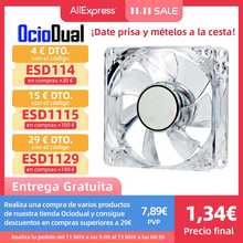 OcioDual Fan 12V Pins CPU Cooling Fan heatsink for PC computer 80mm desktop case 2024 - buy cheap