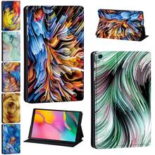 Funda de tableta para Samsung Galaxy Tab A 8,0 "9,7" 10,1 "10,5"/Tab E 9,6 "/Tab S5e 10,5"/Tab S6 Lite 10,4 "serie de patrones de acuarela 2024 - compra barato