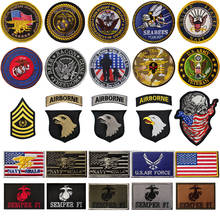 SEALs K9 Embroidery Patch Veteran Service Dog Tactical Military Patches Badges US Flag Tactical Combat Emblem Applique 2024 - buy cheap