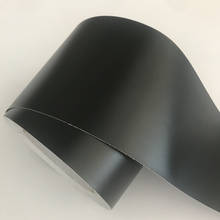 10X100/150/200/300/500CM Matte Black Vinyl Wrap Self Adhesive Air Release Bubble Free Car Styling Membrane Sticker Decal Film 2024 - buy cheap