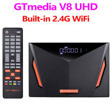 GTmedia-Receptor Combo V8 UHD DVB S2 T2 C, compatible con ISDB-T, ATSC, 4K, Youtube, Cline, Newcamd, WIFI integrado, Auto Biss, nuevo 2024 - compra barato