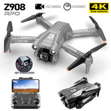 New Z908 Pro Drone WIFI FPV MINI 4K HD Professional Dual Camera With Three-sided Obstacle Avoidance ESC Quadcopter Toy Gift