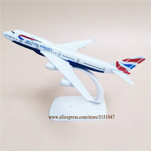 16cm Air NEW British Airways Boeing 747 B747-400 Airlines Airplane Model Plane Model Alloy Metal Aircraft Diecast 2024 - buy cheap