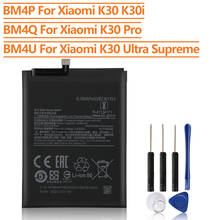 Xiao mi-bateria de substituição original bm4q para xiaomi, redmi k30 pro, poco f2 pro, k30pro, bateria autêntica 4700mah 2024 - compre barato