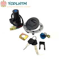 Motorcycle Ignition Switch Fuel Gas Tank Cap Cover Seat Lock 2Key Set For Suzuki GS500 2001-2012 GS 500 2001-2009 2010 2011 2012 2024 - buy cheap