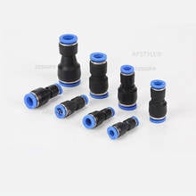 Air Pneumatic 10mm 8mm 6mm 12mm 4mm 16mm OD Hose Tube One Touch Push Into Straight Gas Fittings Plastic Quick Connectors Fitting 2024 - buy cheap