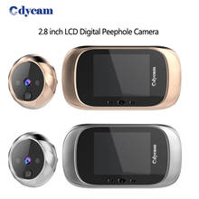 Cdycam DD1 2.8 inch  LCD Screen Digital Security Camera 0.3MP IR Night Vision Electronic Door Peephole surveillance Camera View 2024 - buy cheap