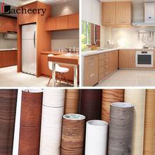 Waterproof Wood Vinyl Wallpaper Roll Self Adhesive Decor Contact Paper Doors Cabinet Desktop Modern Furniture Decorative Sticker 2024 - buy cheap