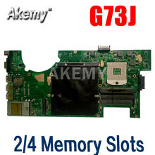 G73JH Motherboard 2 Memory Slots 4 Memory Slots DDR3 PGA 989 for ASUS G73JH G73J G73 Laptop Motherboard Mainboard 2024 - buy cheap