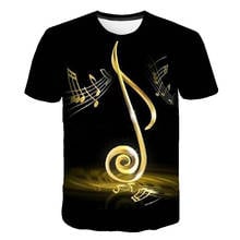 Music Character 3D Printed T Shirt Men Women Summer Music Short Sleeve T-shirts Fashion Casual Hip Hop Streetwear T Shirt Tops 2024 - buy cheap