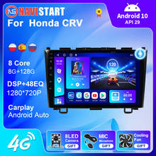 NAVISTART 128G Android 10 Car Radio Stereo For r Honda CRV 2006-2012 GPS Navigation Android Auto 4G WIFI Carplay Player 2Din DVD 2024 - buy cheap