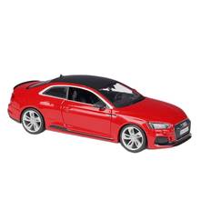 Bburago-Coche de aleación de lujo modelo Audi RS 5 Coupe, vehículo fundido a presión, colección de juguetes, 1:24 2024 - compra barato